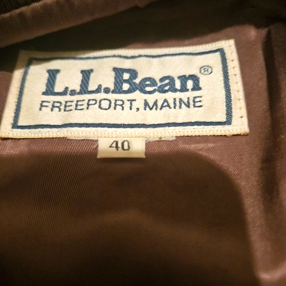 LL BEAN SUEDE JACKET - Picture 5 of 5